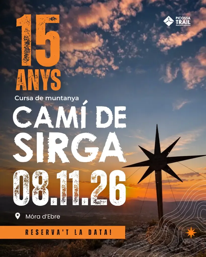 Cursa Camí de Sirga 2026 - Móra d'Ebre
